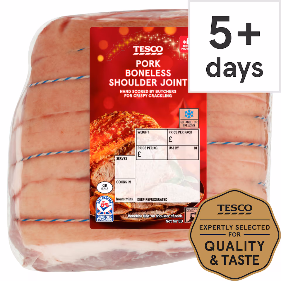Tesco Large Pork Shoulder Joint