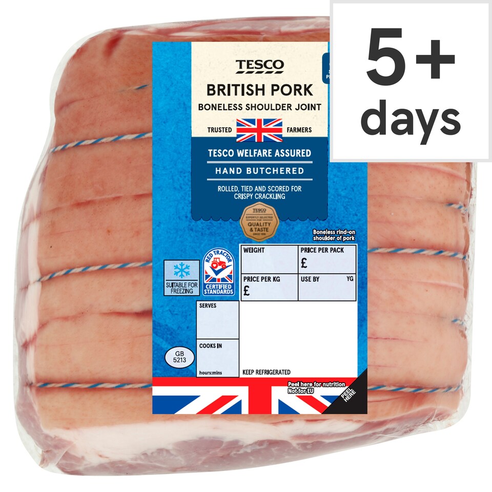 Tesco Large Pork Shoulder Joint