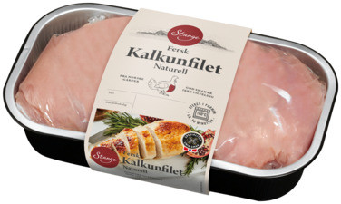 Kalkunbryst i Form Stange