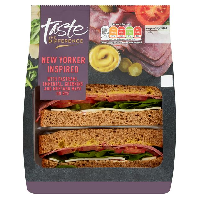 Sainsbury's New Yorker Sandwich, Taste the Difference