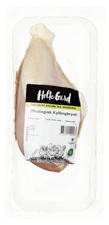 Kyllingbryst Økologisk Ca300g Holte