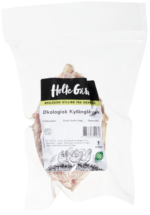 Kylling Lårstek Økologisk Ca500g Holte