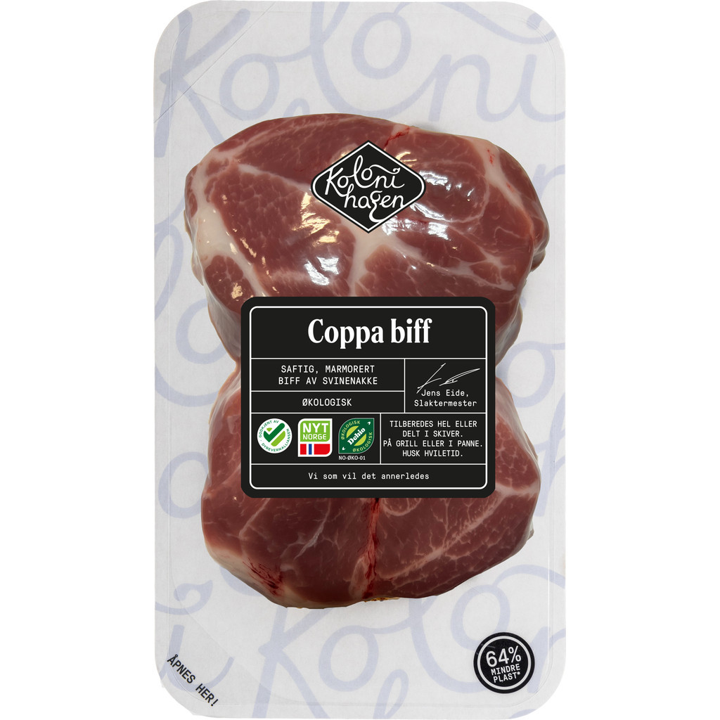 Coppa biff Økologisk Veievare Kolonihagen