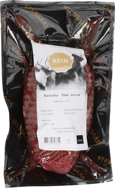 Stensaas Reinsdyr Stek Surret - Kjøl Ca 1400g