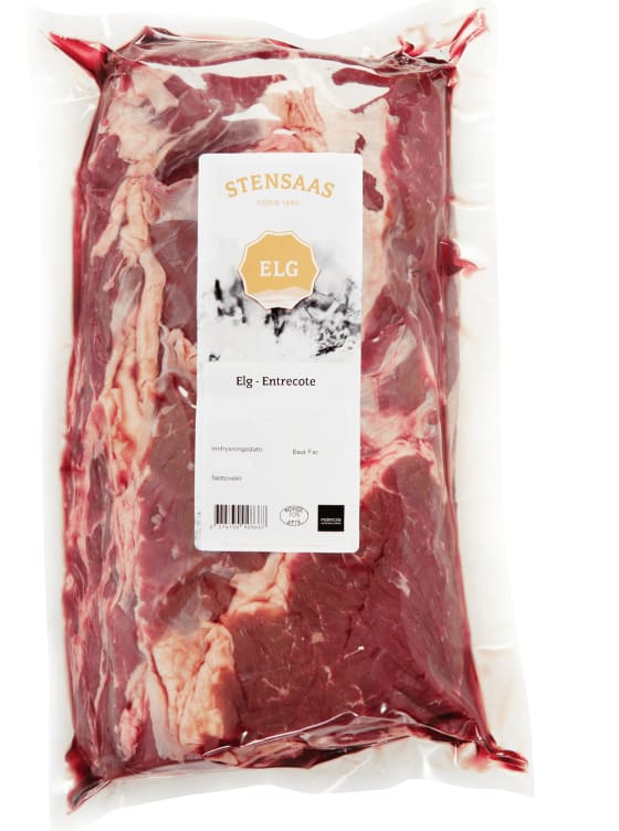 Elg Entrecote Ca1,1kg Stensaas