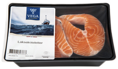 Laksekotteletter Fersk Ca300g i Map