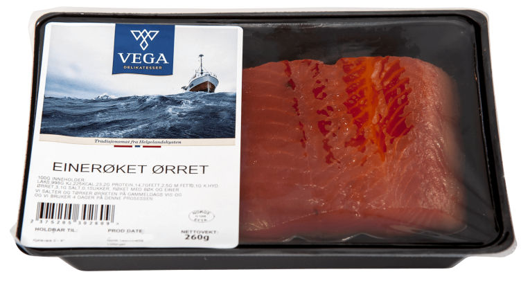 Ørret Einerrøkt Ca200g Vega