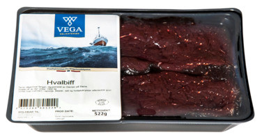 Hvalbiff Fersk Biff Ca 400g i Map