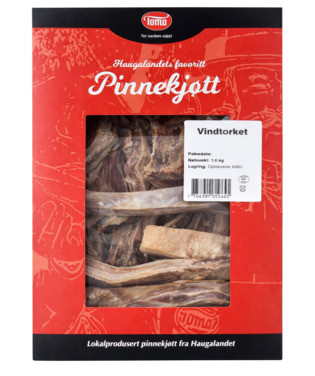 Pinnekjøtt Tørket 1,85kg Toma Mat
