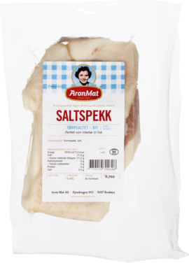Tørrsaltet Spekk Aron-Mat