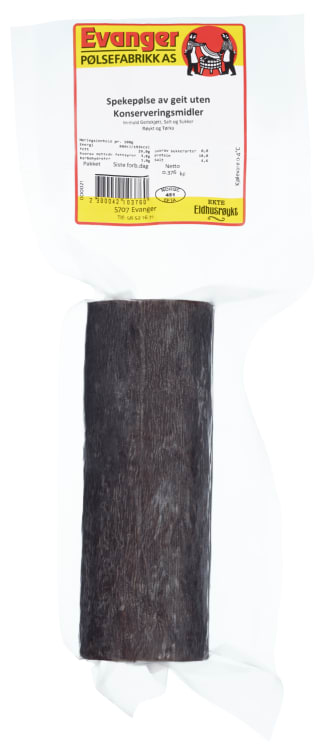 Spekepølse Av Geit Ca700g Evanger