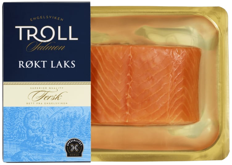 Laks Røkt Bit Ca250g Troll