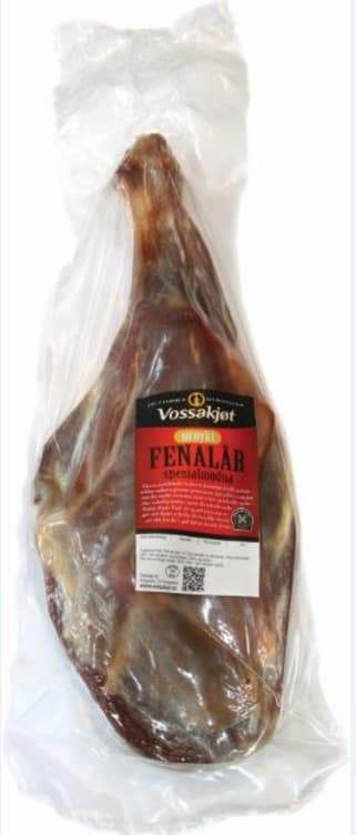 Vossaost hel Eldhusrøykt Ca2,7kg Vossakjøt