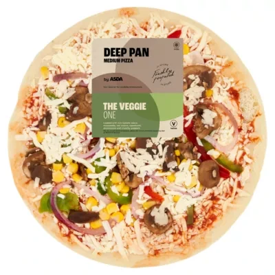ASDA The Veggie One Medium Deep Pan Pizza 469g