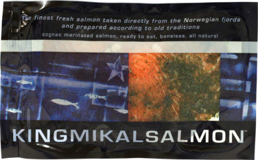 Gravlaks i Skiver 150g Kingmikalsalmon