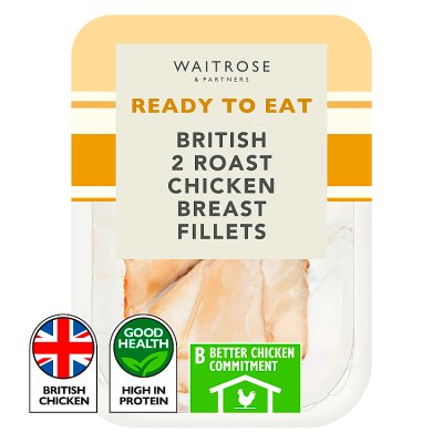 Waitrose Cooked Roast Chicken Breast Fillets 2