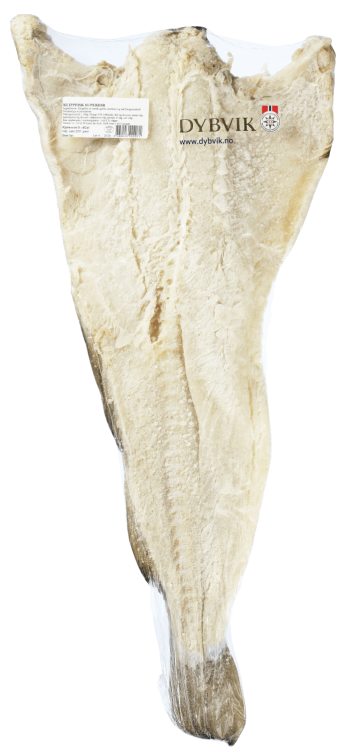 Klippfisk hel Ca1,0-1,5kg Dybvik