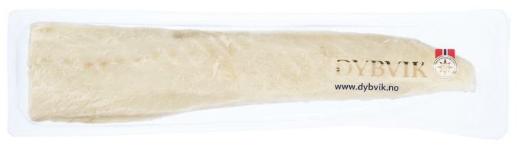 Klippfisk Loins Håndskåret 500g Dybvik