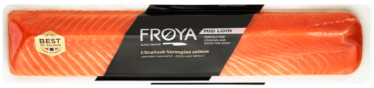Laks Midloin 1/1 Ca650g Frøya