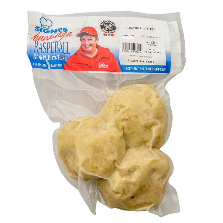 Raspeball m/Flesk Ca900g Signes