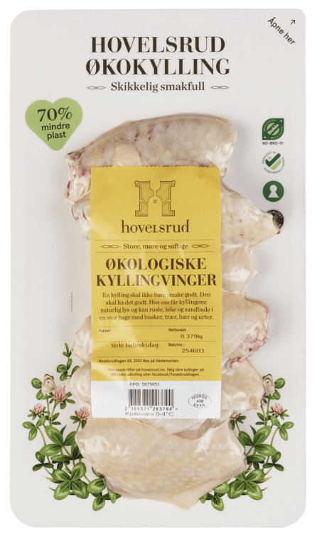 Kyllingvinger Økologisk Ca300g Hovelsrud