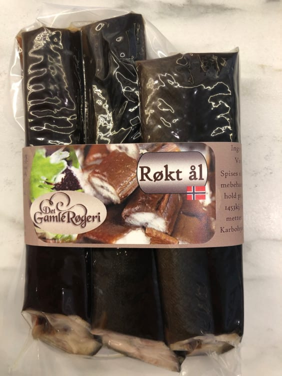 Ål Varmrøkt Ca200g Det Gamle Røgeri