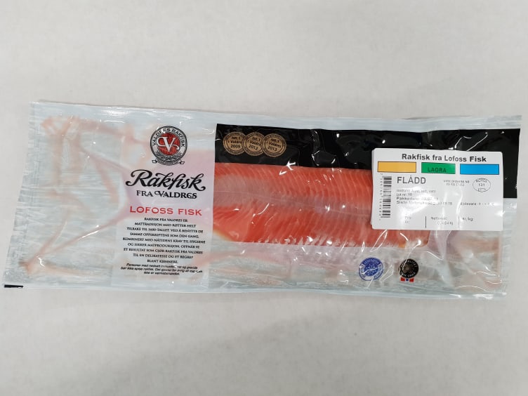 Rakfisk Flådd Lagret Ca400g Lofoss Fisk