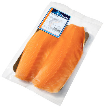 Røyefilet m/Skinn Blåfjell Håndskåret