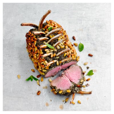 No.1 British Lamb Guard of Honour with a Pesto & Pine Nut Crust