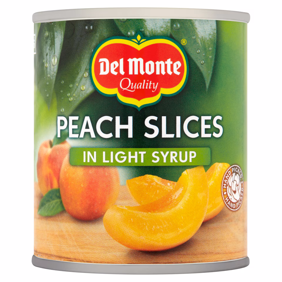 Del Monte Peach Slices Light Syrup 227G