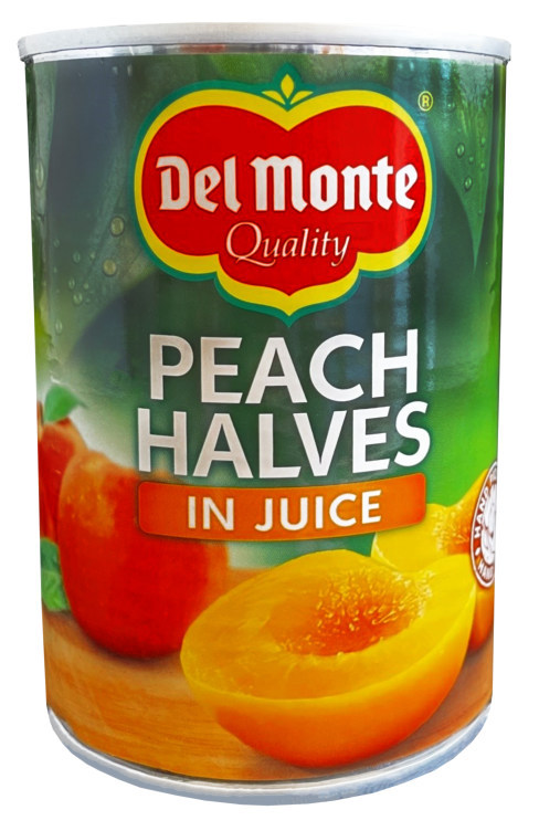 Fersken i Juice 415g Del Monte
