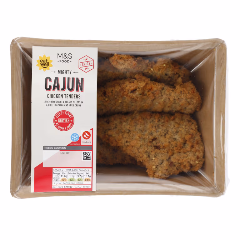 M&S Mighty Cajun Chicken Tenders