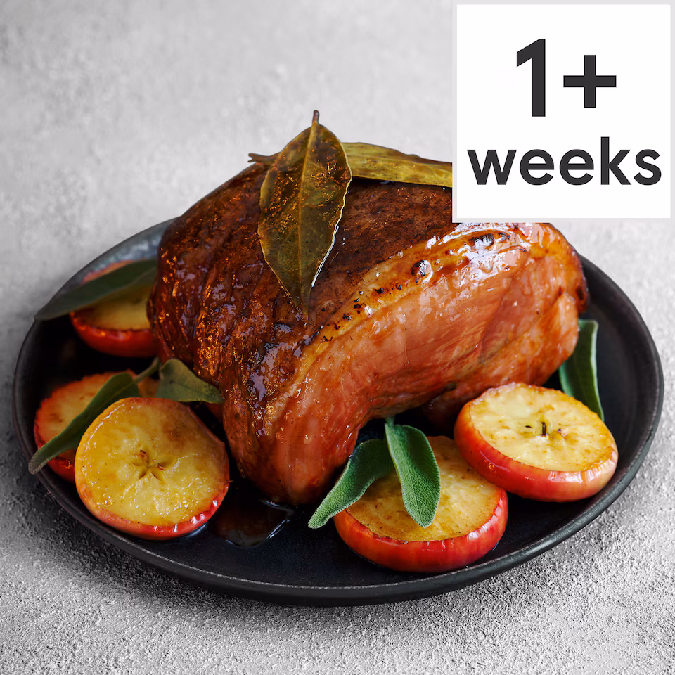 49. Tesco Finest Dry Cured Bone-in Muscovado Gammon Joint 2.3-2.7kg (Serves 10)