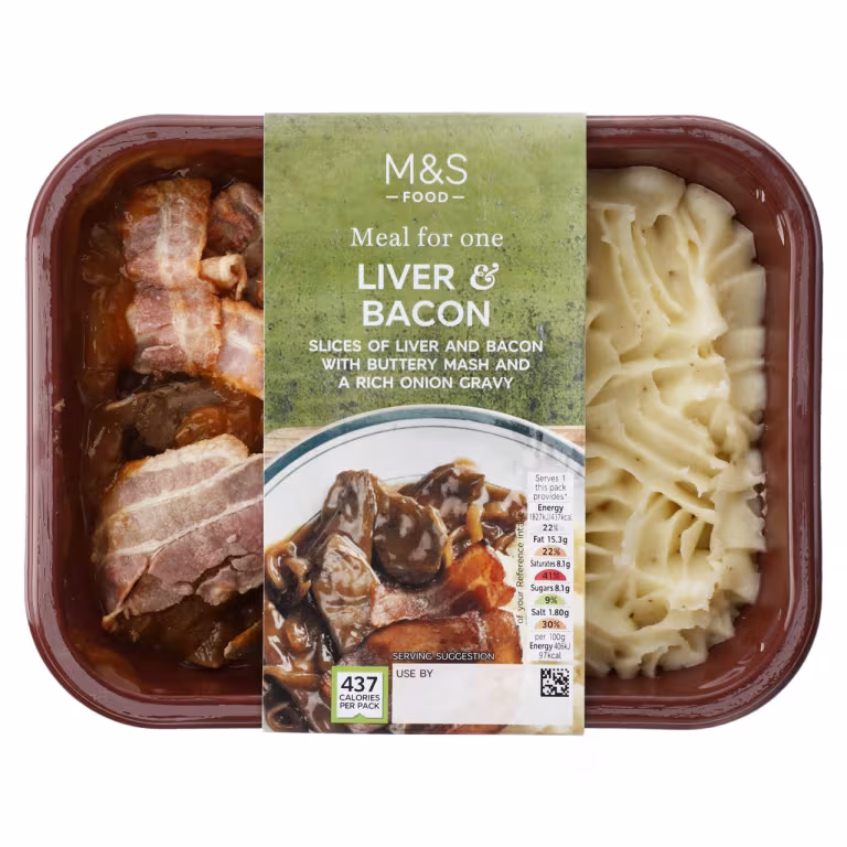 M&S Lamb's Liver and Bacon
