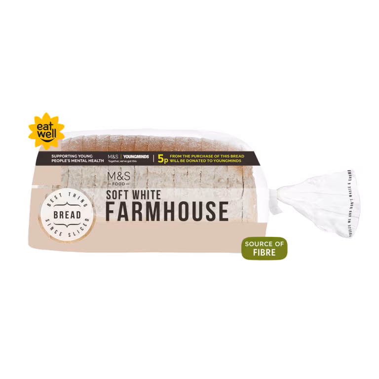 M&S Soft White Farmhouse Loaf