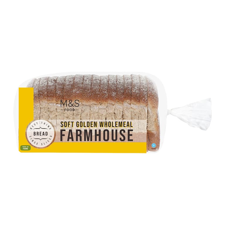 M&S Soft Golden Wholemeal Farmhouse Loaf