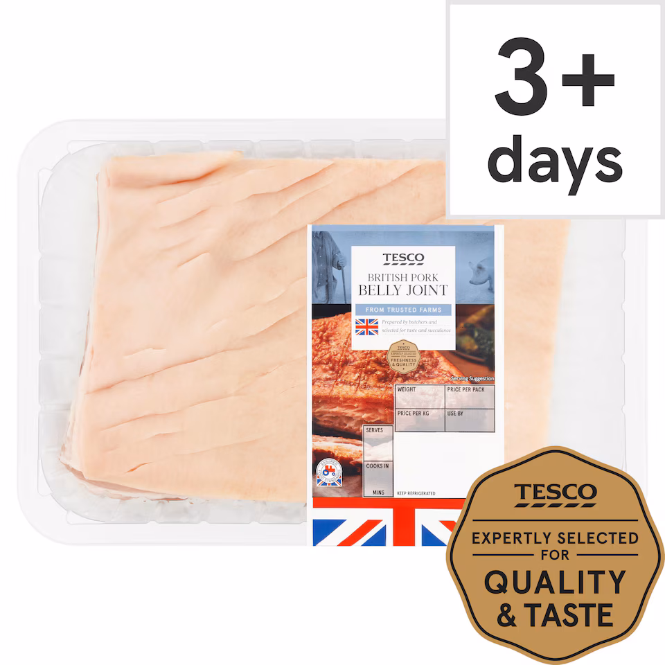Tesco Pork Belly Joint