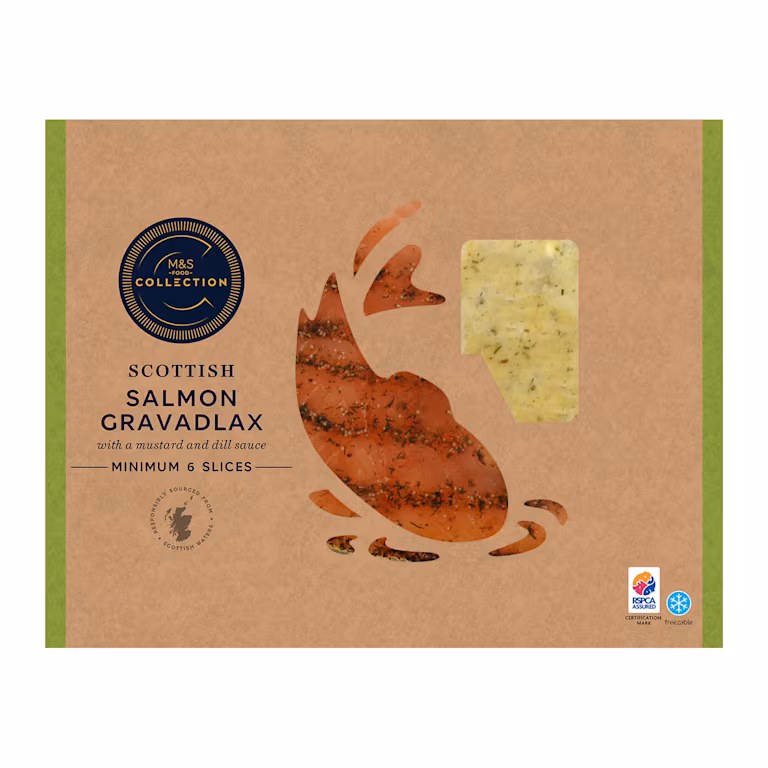 M&S Scottish Salmon Gravadlax