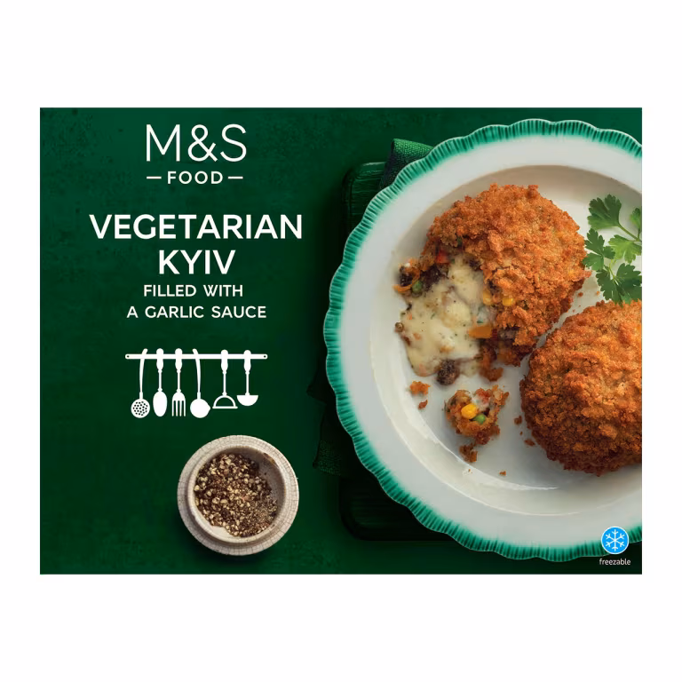 M&S Main for Two Vegetarian Kiev