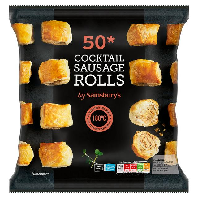Sainsbury's Cocktail Sausage Rolls x50 800g