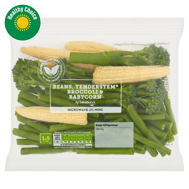 Sainsbury's Beans, Tenderstem & Baby Corn 240g