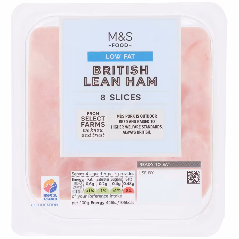 M&S Low Fat British Lean Ham