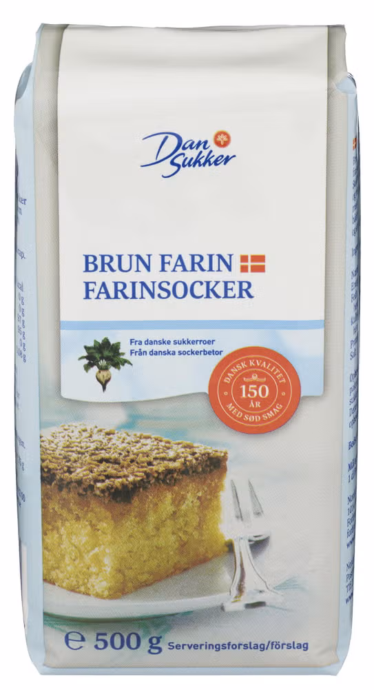 Brunt sukker 500 g