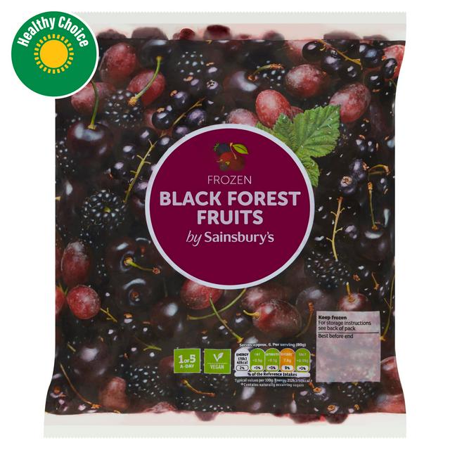 Sainsbury's Frozen Black Forest Fruits 450g
