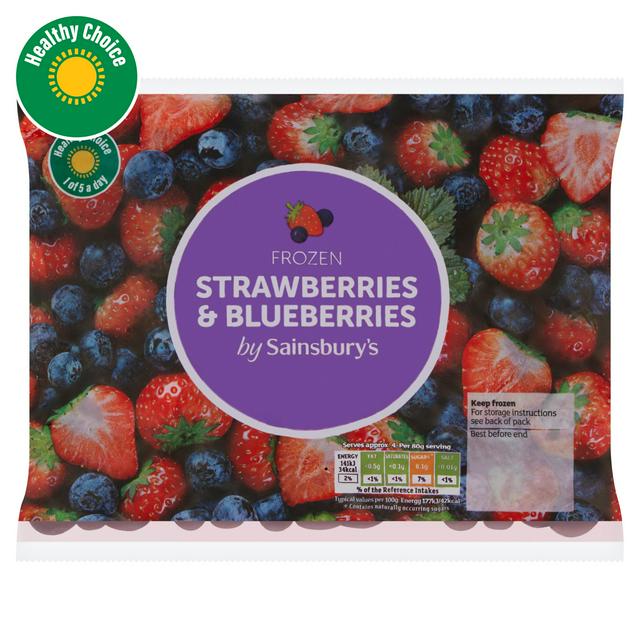 Sainsbury's Frozen Strawberries & Blueberries 360g