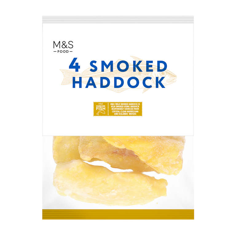 M&S 4 Smoked Haddock