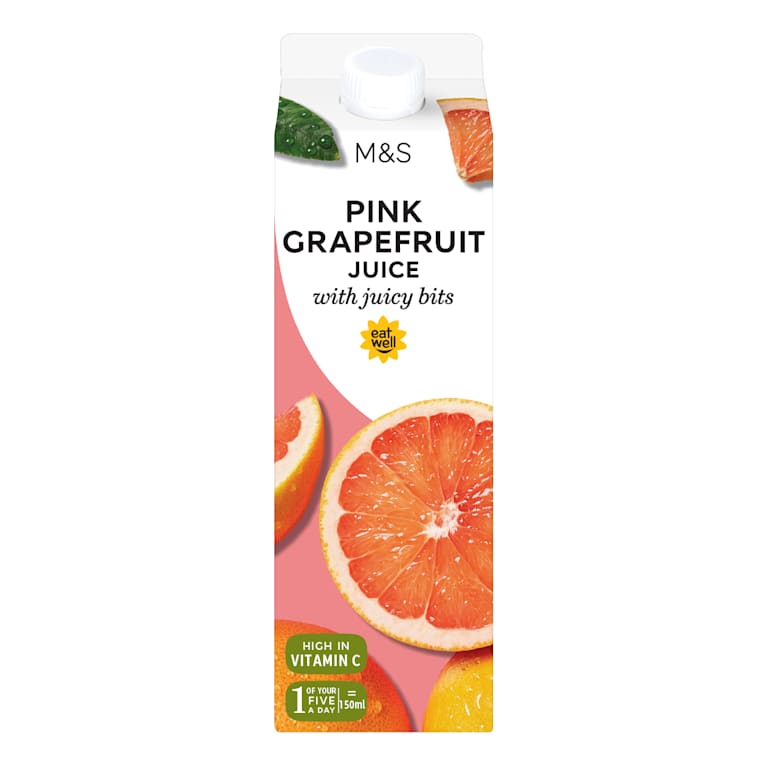 M&S Pure Squeezed Pink Grapefruit Juice