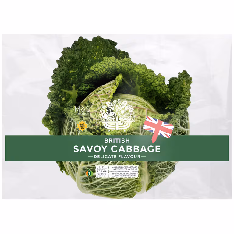 M&S British Savoy Cabbage