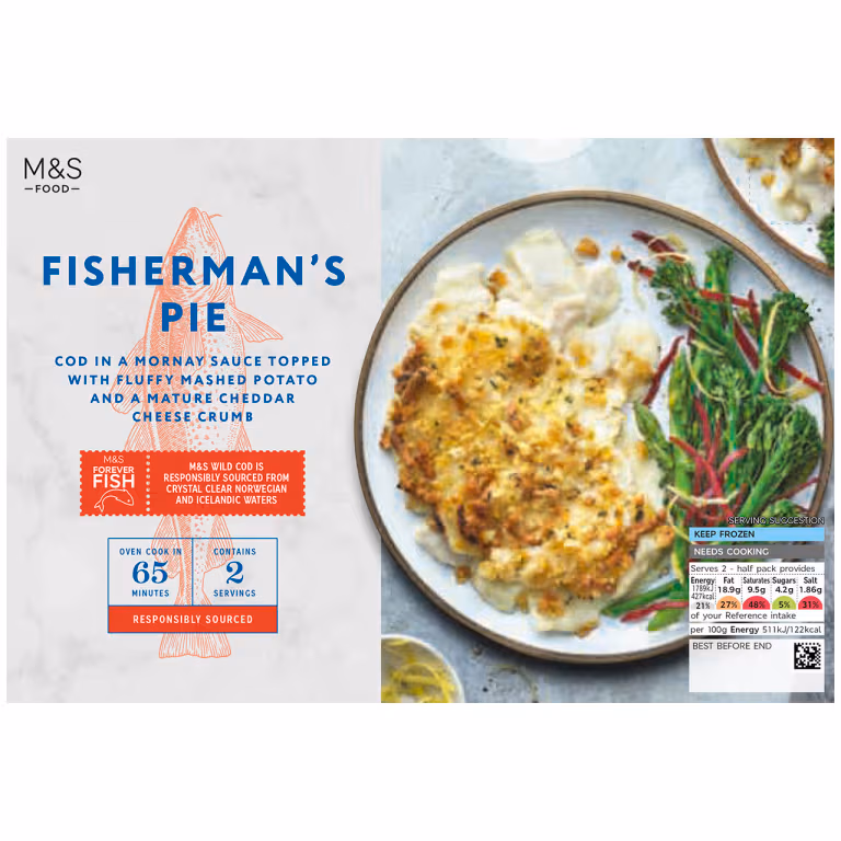 M&S Fisherman's Pie