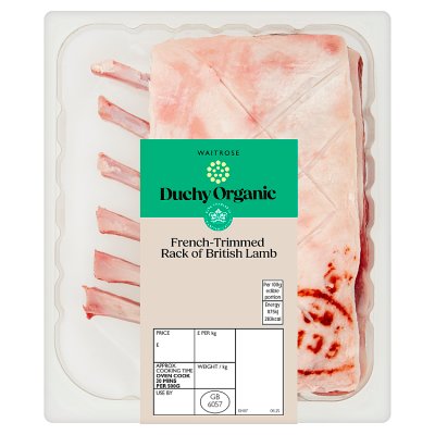 Duchy Organic British Rack Of Lamb